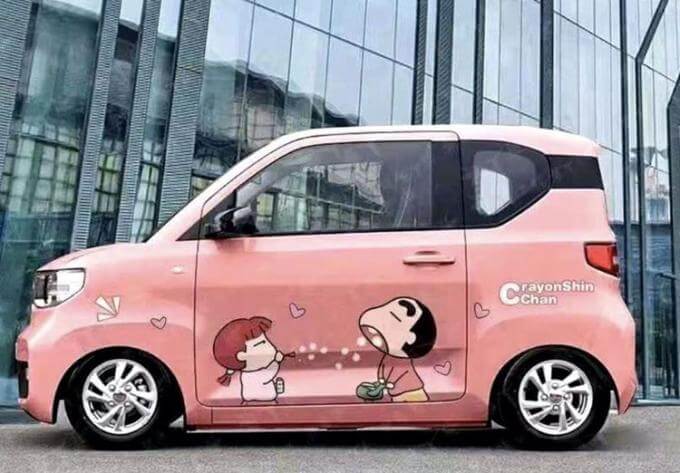 wuling hongguang mini EV car