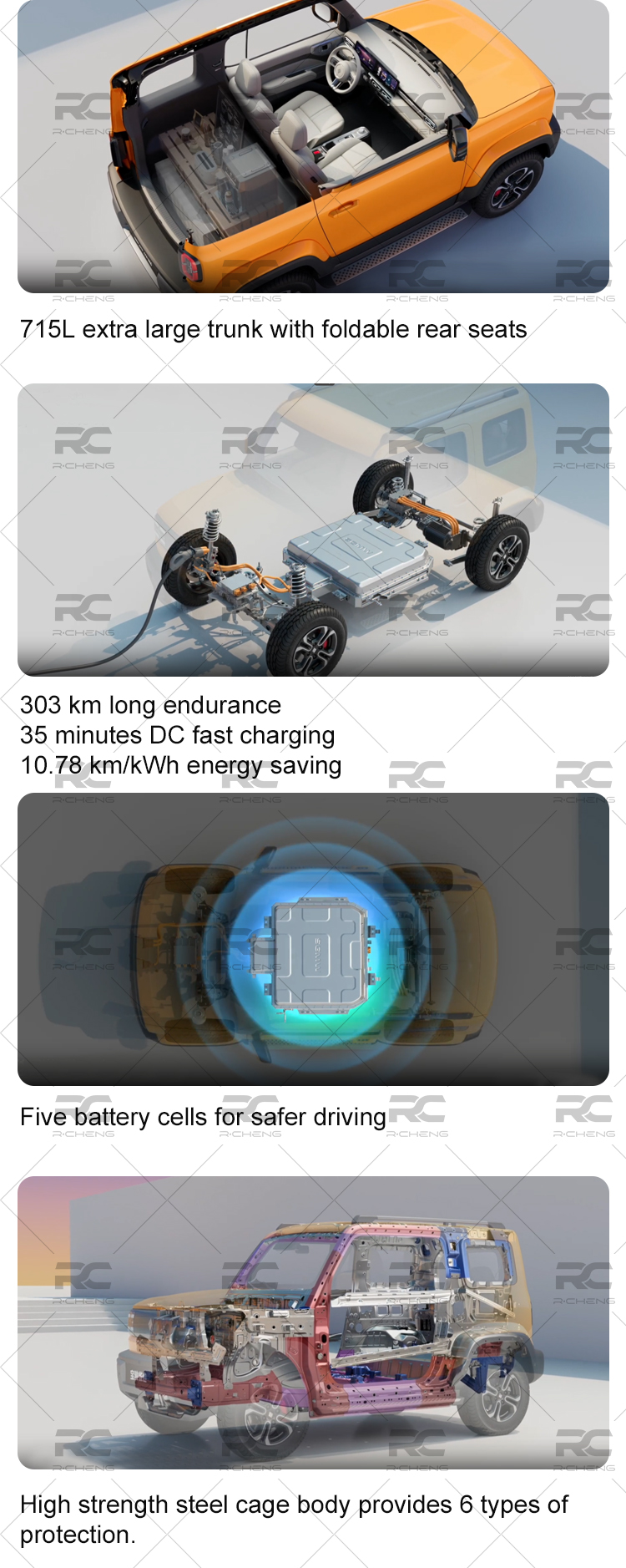 wuling hongguang mini ev 4 seats car